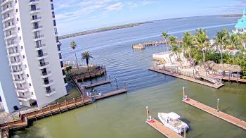Weather camera view of Sanibel Harbour Yacht Club.