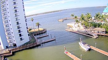 Weather camera view of Sanibel Harbour Yacht Club.