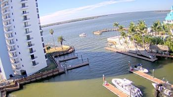 Weather camera view of Sanibel Harbour Yacht Club.
