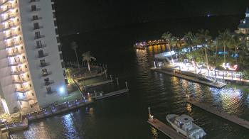 Weather camera view of Sanibel Harbour Yacht Club.