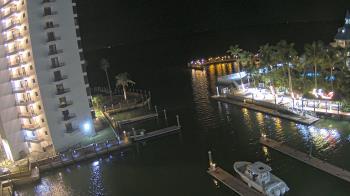Weather camera view of Sanibel Harbour Yacht Club.