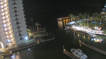 Weather camera view of Sanibel Harbour Yacht Club.