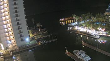 Weather camera view of Sanibel Harbour Yacht Club.