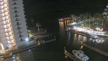 Weather camera view of Sanibel Harbour Yacht Club.