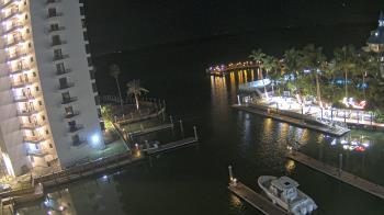 Weather camera view of Sanibel Harbour Yacht Club.