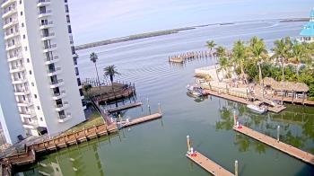 Weather camera view of Sanibel Harbour Yacht Club.