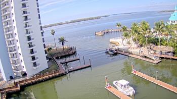 Weather camera view of Sanibel Harbour Yacht Club.