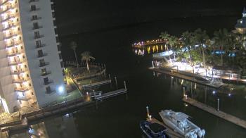 Weather camera view of Sanibel Harbour Yacht Club.