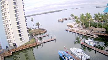 Weather camera view of Sanibel Harbour Yacht Club.