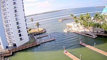 Weather camera view of Sanibel Harbour Yacht Club.