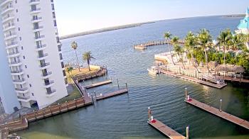 Weather camera view of Sanibel Harbour Yacht Club.