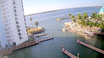 Weather camera view of Sanibel Harbour Yacht Club.