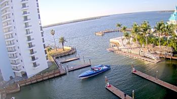 Weather camera view of Sanibel Harbour Yacht Club.
