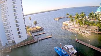 Weather camera view of Sanibel Harbour Yacht Club.