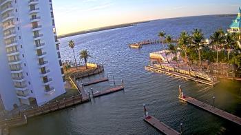 Weather camera view of Sanibel Harbour Yacht Club.