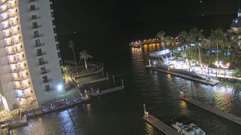 Weather camera view of Sanibel Harbour Yacht Club.