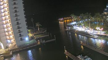 Weather camera view of Sanibel Harbour Yacht Club.