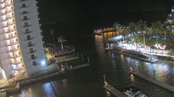 Weather camera view of Sanibel Harbour Yacht Club.