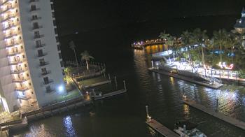 Weather camera view of Sanibel Harbour Yacht Club.