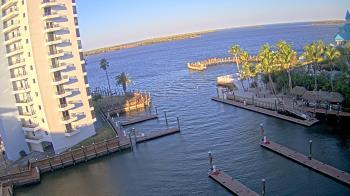 Weather camera view of Sanibel Harbour Yacht Club.