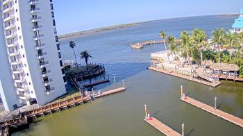 Weather camera view of Sanibel Harbour Yacht Club.