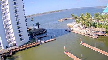 Weather camera view of Sanibel Harbour Yacht Club.