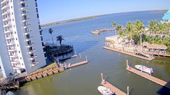 Weather camera view of Sanibel Harbour Yacht Club.