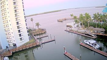 Weather camera view of Sanibel Harbour Yacht Club.