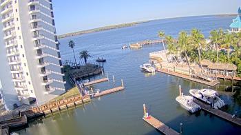 Weather camera view of Sanibel Harbour Yacht Club.