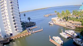 Weather camera view of Sanibel Harbour Yacht Club.