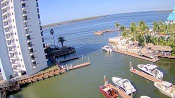 Weather camera view of Sanibel Harbour Yacht Club.