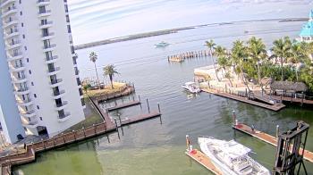 Weather camera view of Sanibel Harbour Yacht Club.