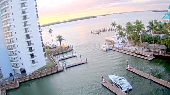 Weather camera view of Sanibel Harbour Yacht Club.