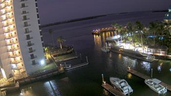 Weather camera view of Sanibel Harbour Yacht Club.