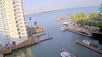 Weather camera view of Sanibel Harbour Yacht Club.