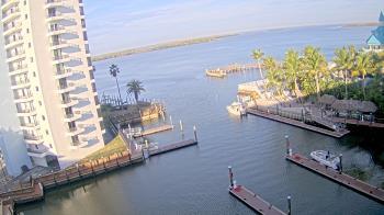 Weather camera view of Sanibel Harbour Yacht Club.
