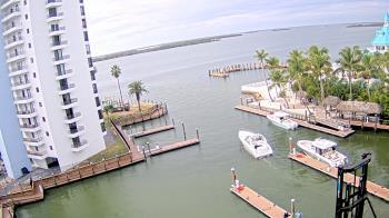 Weather camera view of Sanibel Harbour Yacht Club.