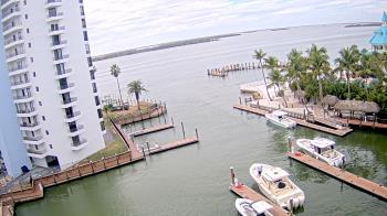 Weather camera view of Sanibel Harbour Yacht Club.