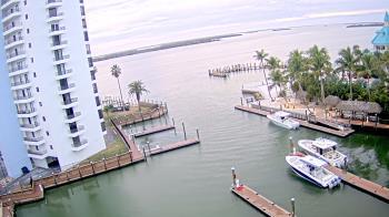 Weather camera view of Sanibel Harbour Yacht Club.