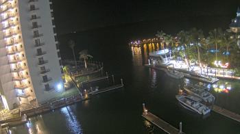 Weather camera view of Sanibel Harbour Yacht Club.