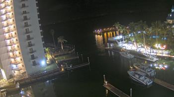 Weather camera view of Sanibel Harbour Yacht Club.
