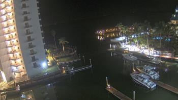 Weather camera view of Sanibel Harbour Yacht Club.