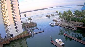 Weather camera view of Sanibel Harbour Yacht Club.