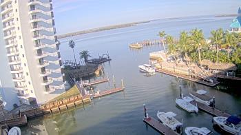 Weather camera view of Sanibel Harbour Yacht Club.