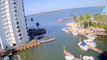 Weather camera view of Sanibel Harbour Yacht Club.