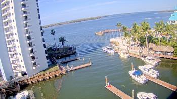 Weather camera view of Sanibel Harbour Yacht Club.