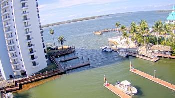 Weather camera view of Sanibel Harbour Yacht Club.