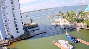 Weather camera view of Sanibel Harbour Yacht Club.