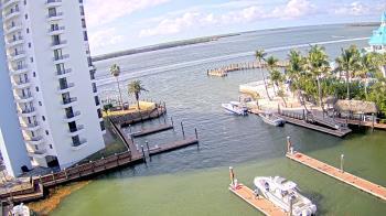 Weather camera view of Sanibel Harbour Yacht Club.