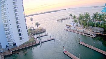 Weather camera view of Sanibel Harbour Yacht Club.